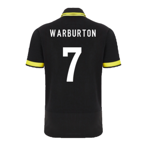 2023-2024 Wales Rugby Alternate Cotton Shirt (Warburton 7)
