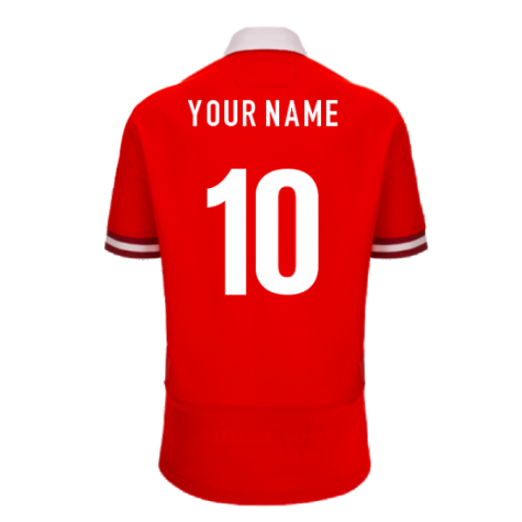 2023-2024 Wales Rugby Home Cotton Shirt (Your Name)