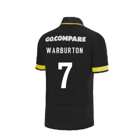 2023-2024 Wales Rugby WRU Away Shirt (Kids) (Warburton 7)