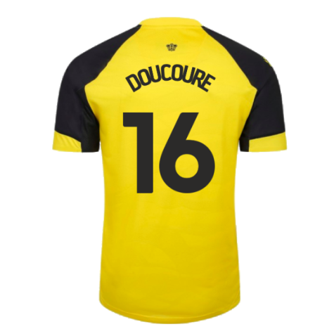 2023-2024 Watford Home Shirt (no sponsor) (Doucoure 16)