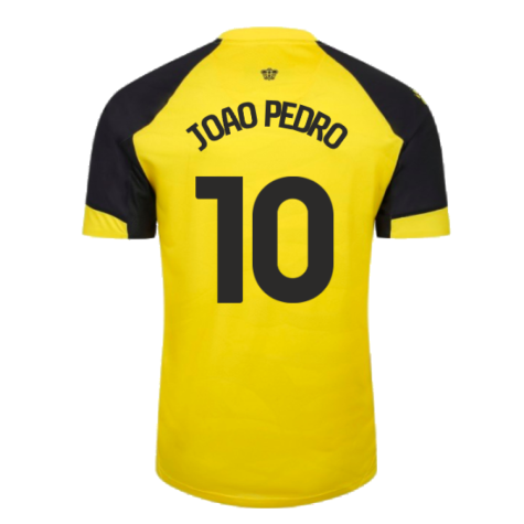 2023-2024 Watford Home Shirt (no sponsor) (Joao Pedro 10)