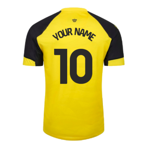 2023-2024 Watford Home Shirt (no sponsor) (Your Name)