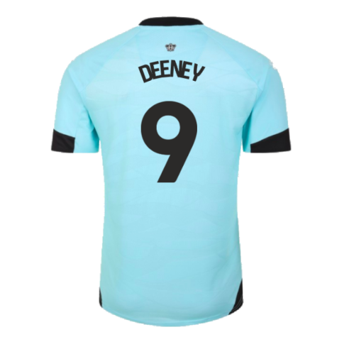 2023-2024 Watford Third Shirt (no sponsor) (Deeney 9)