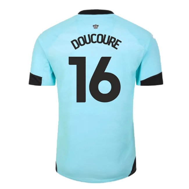 2023-2024 Watford Third Shirt (no sponsor) (Doucoure 16)