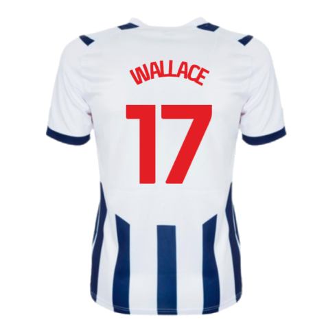 2023-2024 West Bromwich Albion WBA Home Shirt (WALLACE 17)
