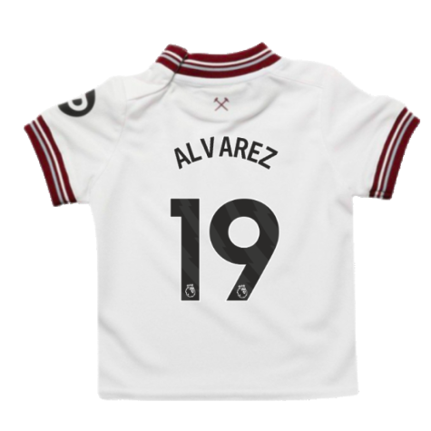 2023-2024 West Ham Away Baby Kit (ALVAREZ 19)