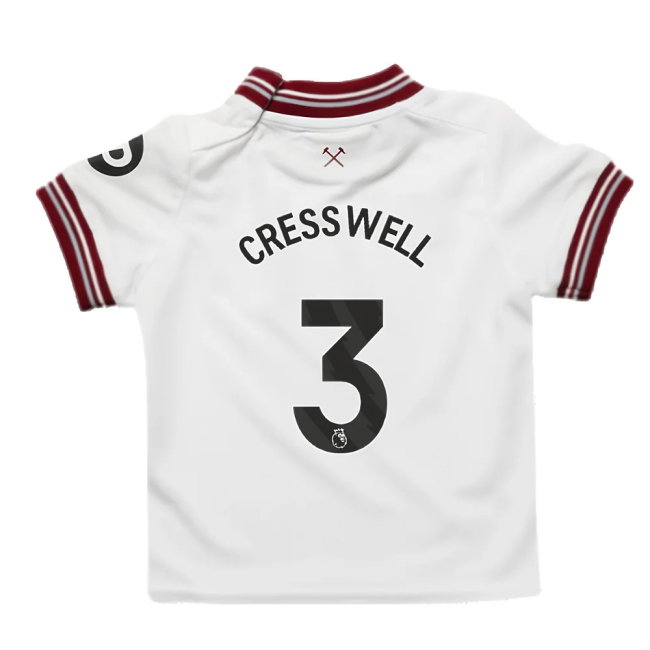 2023-2024 West Ham Away Baby Kit (CRESSWELL 3)