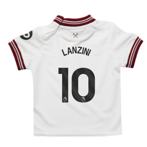 2023-2024 West Ham Away Baby Kit (LANZINI 10)