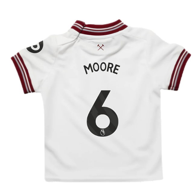 2023-2024 West Ham Away Baby Kit (MOORE 6)