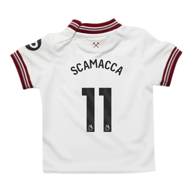 2023-2024 West Ham Away Baby Kit (SCAMACCA 11)
