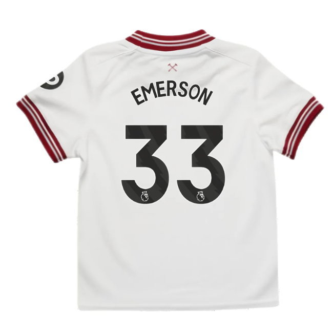 2023-2024 West Ham Away Infant Mini Kit (EMERSON 33)