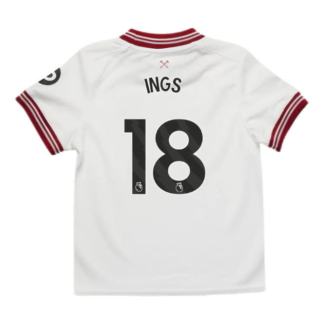 2023-2024 West Ham Away Infant Mini Kit (INGS 18)