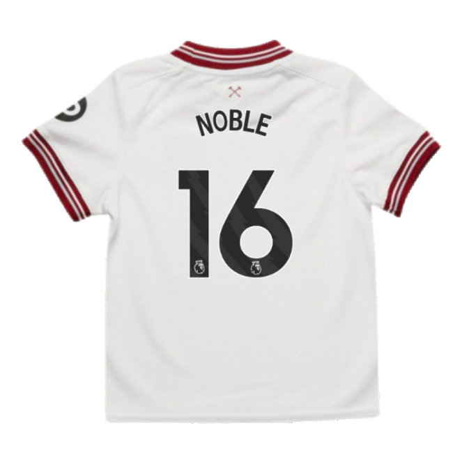 2023-2024 West Ham Away Infant Mini Kit (NOBLE 16)