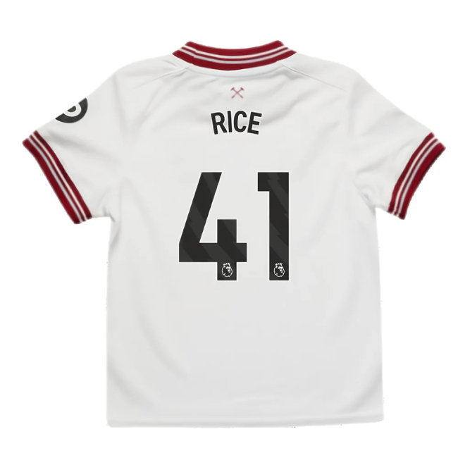 2023-2024 West Ham Away Infant Mini Kit (RICE 41)