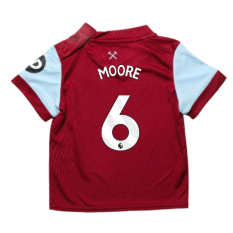 2023-2024 West Ham Home Baby Kit (MOORE 6)