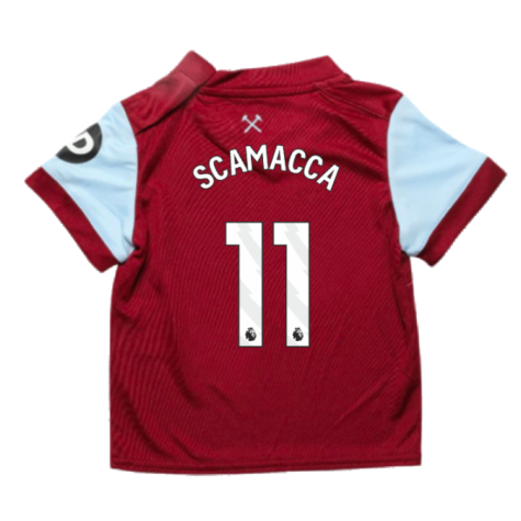2023-2024 West Ham Home Baby Kit (SCAMACCA 11)