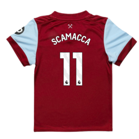 2023-2024 West Ham Home Infant Kit (SCAMACCA 11)