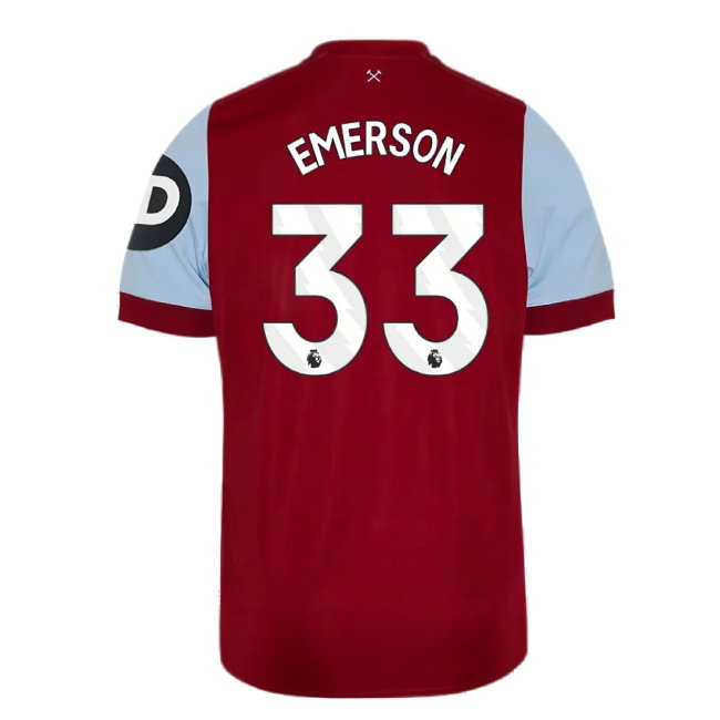 2023-2024 West Ham Home Shirt (Kids) (EMERSON 33)