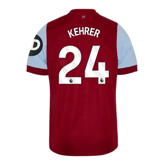 2023-2024 West Ham Home Shirt (Kids) (KEHRER 24)