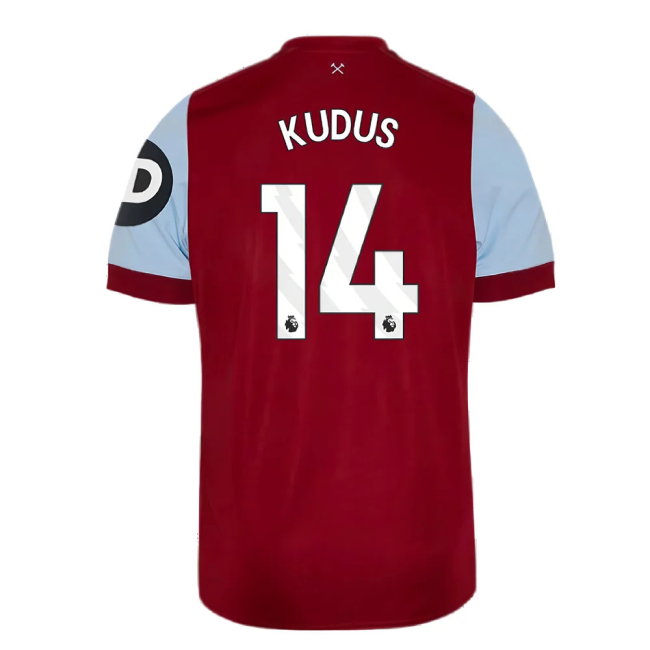 2023-2024 West Ham Home Shirt (Kids) (Kudus 14)