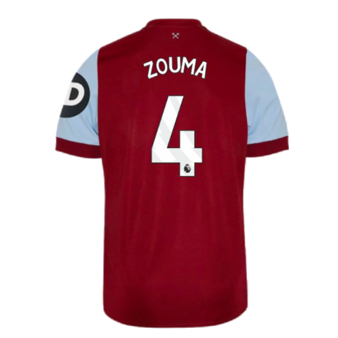 2023-2024 West Ham Home Shirt (Kids) (ZOUMA 4)
