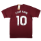 2023-2024 West Ham Leisure Tee (Tawny Port) (Your Name)