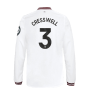 2023-2024 West Ham Long Sleeve Away Shirt (Kids) (CRESSWELL 3)
