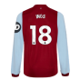 2023-2024 West Ham Long Sleeve Home Shirt (INGS 18)