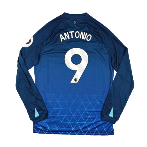 2023-2024 West Ham Long Sleeve Third Shirt (ANTONIO 9)