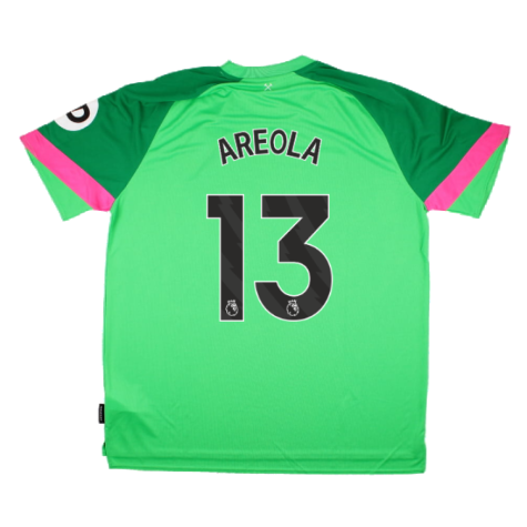 2023-2024 West Ham SS Home Goalkeeper Shirt (Green) (Areola 13)