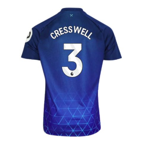 2023-2024 West Ham Third Shirt (Kids) (CRESSWELL 3)