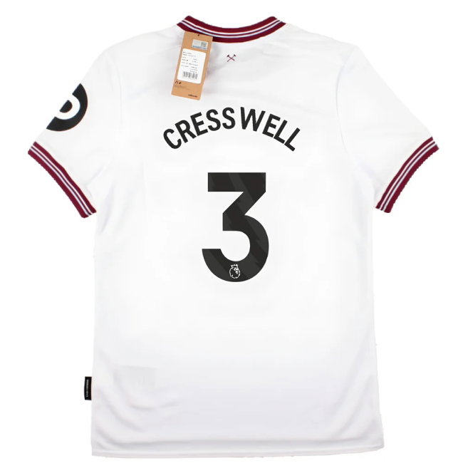 2023-2024 West Ham United Away Shirt (CRESSWELL 3)