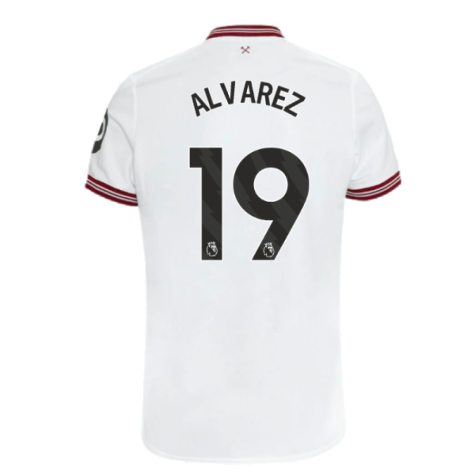 2023-2024 West Ham United Away Shirt (Kids) (ALVAREZ 19)