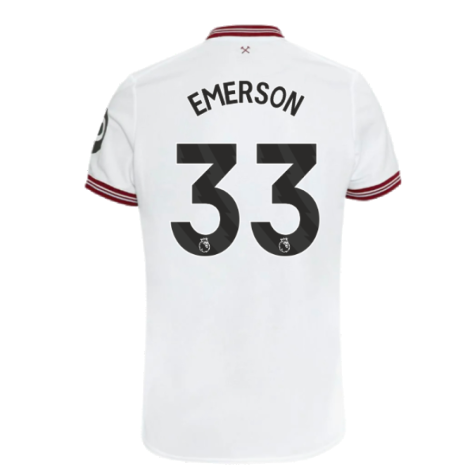 2023-2024 West Ham United Away Shirt (Kids) (EMERSON 33)