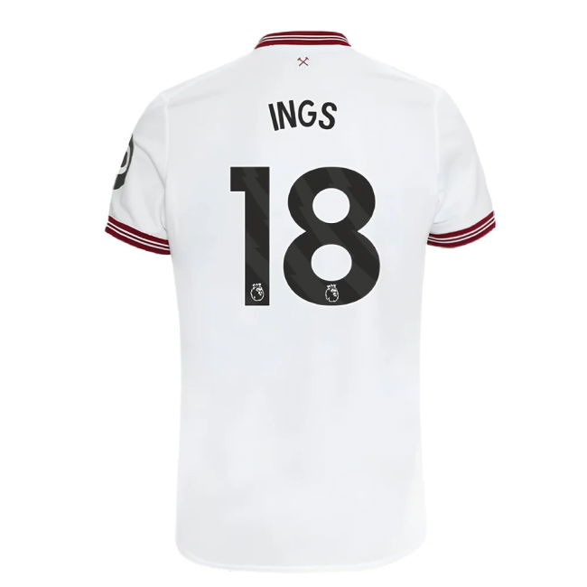 2023-2024 West Ham United Away Shirt (Kids) (INGS 18)