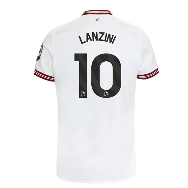 2023-2024 West Ham United Away Shirt (Kids) (LANZINI 10)