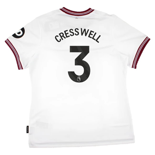 2023-2024 West Ham United Away Shirt (Ladies) (CRESSWELL 3)