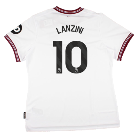 2023-2024 West Ham United Away Shirt (Ladies) (LANZINI 10)