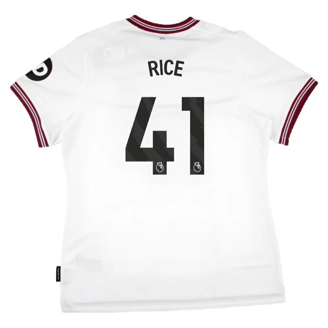 2023-2024 West Ham United Away Shirt (Ladies) (RICE 41)