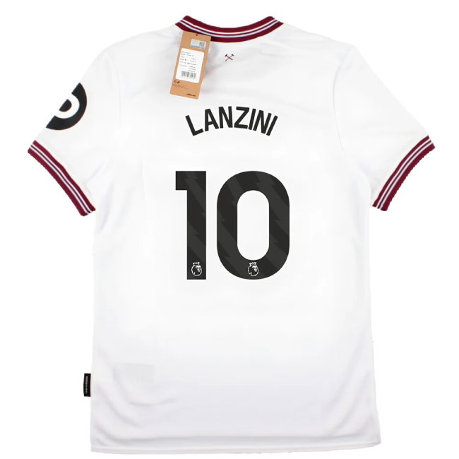 2023-2024 West Ham United Away Shirt (LANZINI 10)