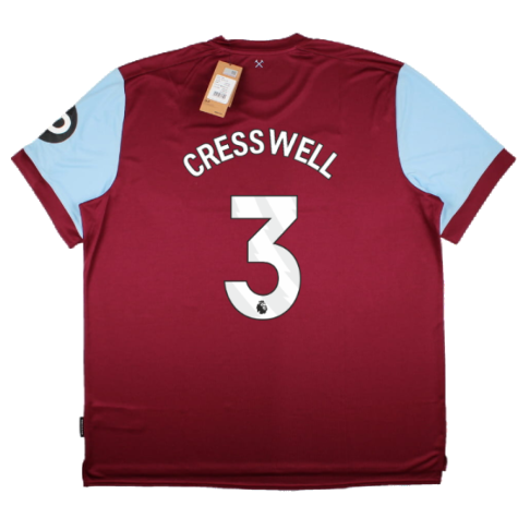 2023-2024 West Ham United Home Shirt (CRESSWELL 3)