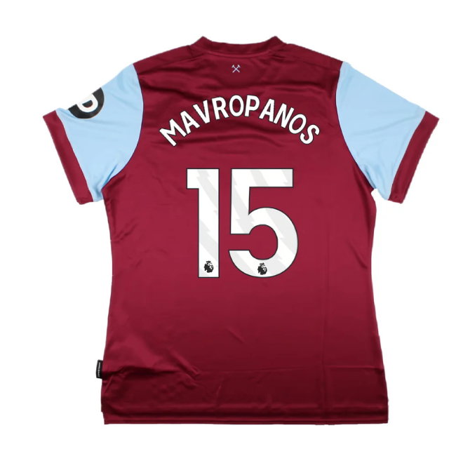 2023-2024 West Ham United Home Shirt (Womens) (Mavropanos 15)