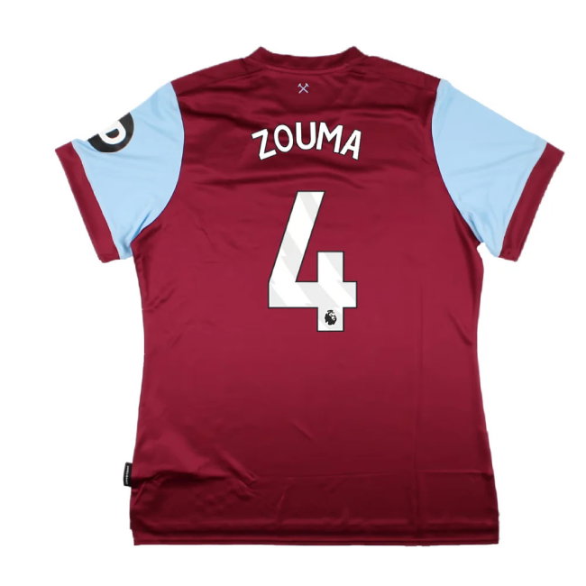 2023-2024 West Ham United Home Shirt (Womens) (ZOUMA 4)