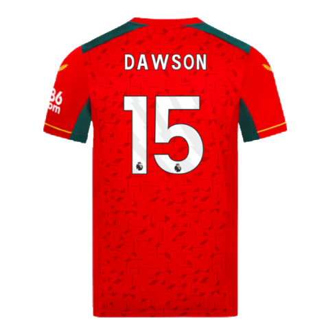 2023-2024 Wolves Away Shirt (DAWSON 15)