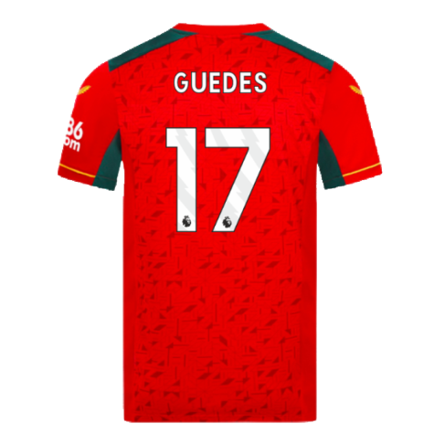 2023-2024 Wolves Away Shirt (GUEDES 17)