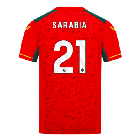 2023-2024 Wolves Away Shirt - Kids (SARABIA 21)