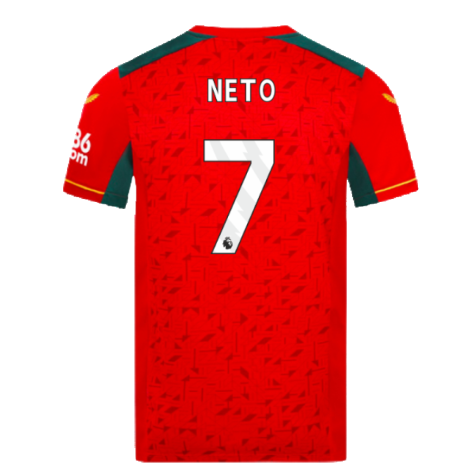2023-2024 Wolves Away Shirt (NETO 7)