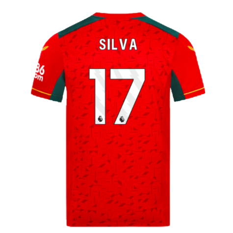 2023-2024 Wolves Away Shirt (SILVA 17)