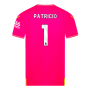 2023-2024 Wolves Home Goalkeeper Shirt (Pink) (Patricio 1)