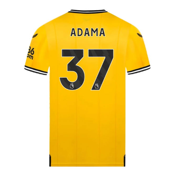 2023-2024 Wolves Home Shirt (ADAMA 37)